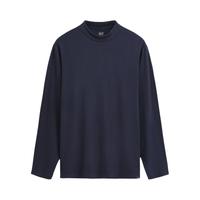 Gap 德绒半高领长袖针织衫 788434 内搭 海军蓝 XL