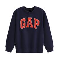 Gap 抓绒亲肤logo圆领长袖卫衣（多款任选）
