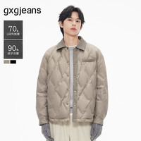 gxgjeans 轻薄 男士羽绒服