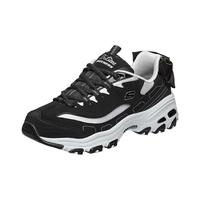 SKECHERS/斯凯奇 D'LITES系列 D'Lites 厚底 女士运动鞋 黑色/白色