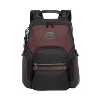 TUMI ALPHA BRAVO系列 男士双肩包 商务旅行 高端时尚 0232793 深红色