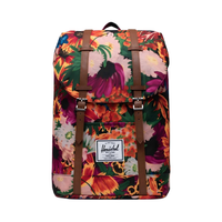 Herschel Supply Retreat 19.5L 双肩包 时尚旅行包 大容量书包 花朵盛开