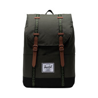 Herschel Supply Herschel加拿大赫行Retreat大号双肩包Eco系列休闲旅行包背包电脑包书包 暮林绿