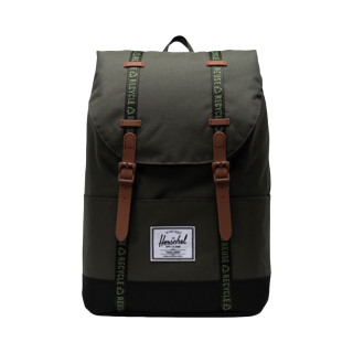Herschel Supply Herschel加拿大赫行Retreat大号双肩包Eco系列休闲旅行包背包电脑包书包 暮林绿