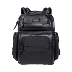 TUMI Gen 4.3 男士双肩包 商务通勤 大容量 简约皮质 096303580DO 黑色