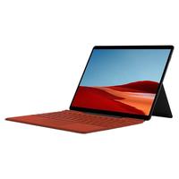 Microsoft 微软 Surface Pro X 13英寸 Windows 10 平板电脑+波比红键盘+超薄触控笔 (2880x1920dpi、SQ1、8GB、128GB、LTE版、典雅黑、MJX-00007)