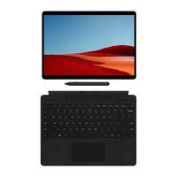 Microsoft 微软 Surface Pro X 13英寸 Windows 平板电脑+典雅黑键盘+超薄触控笔 (2880*1920dpi、SQ1、8GB、256GB SSD、LTE版、典雅黑、MNY-00007)