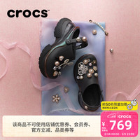 crocs 复古 洞洞鞋