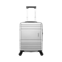 旅行收纳：美旅 时尚大容量密码箱 拉杆箱 旅行箱 银色 20英寸