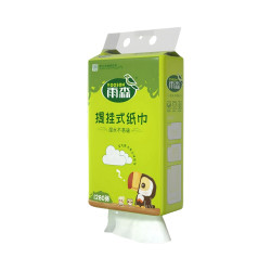 雨森 自然生趣提挂抽纸面巾纸4层 1280张*6包