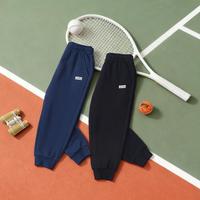 安踏 运动裤男童女童春季户外防蚊跑步长裤亲子裤校服神器