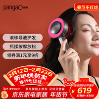 pangao 头部按摩器PG-2756头梳 按摩仪 生日礼物 生日礼物女士 情人节礼物女朋友 京东自营