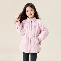 Mini Peace 太平鸟童装女童轻薄羽绒服收腰裙式冬季
