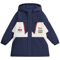  MQD/马骑顿 洋气 儿童羽绒服  藏青色 130cm