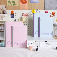 国誉 无线装订本Campus笔记本子胶装本·经典点线系列 8mm点线 B5/80张/本 紫色 WCN-NB588V