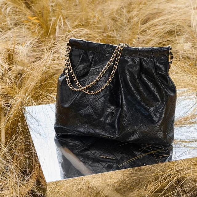 CHARLES & KEITH CHARLES&KEITH 子母链条大容量托特流浪包CK2-40671449新年女