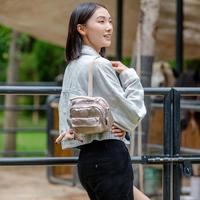 kipling 凯浦林 女款迷你可爱小方包斜挎包|PUCK