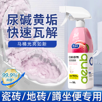 爱恩倍 马桶清洁慕斯 白桃味 500g/瓶 家用卫生间去黄去污除垢洁厕剂
