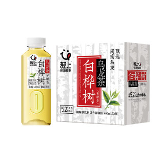 轻上 白桦树乌龙茶无糖茶400ml*12瓶