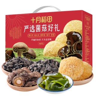 十月稻田 菌菇干货礼盒 850g