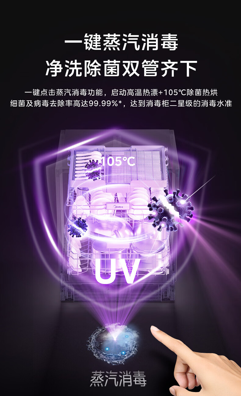 Midea 美的X6S Max 嵌入式洗碗机18套【报价价格评测怎么样】-什么值得买