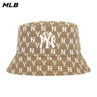 百亿补贴：MLB 美职棒男女同款 时尚潮流百搭提花满印防晒遮阳运动休闲渔夫帽夏天