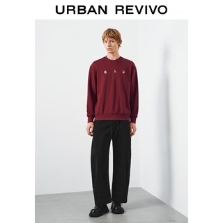  URBAN REVIVO 趣味刺绣 男士卫衣