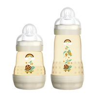  MAM/美安萌 防胀气防呛奶 婴儿奶瓶套装  0-6个月，6个月以上 200-299mL