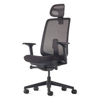 赫曼米勒 Verus人体工学椅电脑椅办公椅青少年学习椅碳黑色4D扶手带头枕