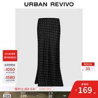 UR 复古波点 女士半裙