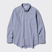 优衣库 男女通用长绒棉格子长袖衬衫 UQ473281000