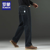 ROMON/罗蒙 加绒加厚 男士牛仔裤