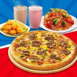 移动端：达美乐 超划算·比萨面饭任选5件套双人餐