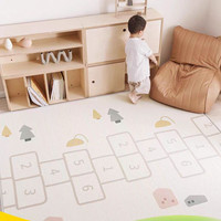 淘金币可用、88VIP：babygo 爬爬垫婴儿加厚无甲醛XPE儿童爬行垫180*150*2cm