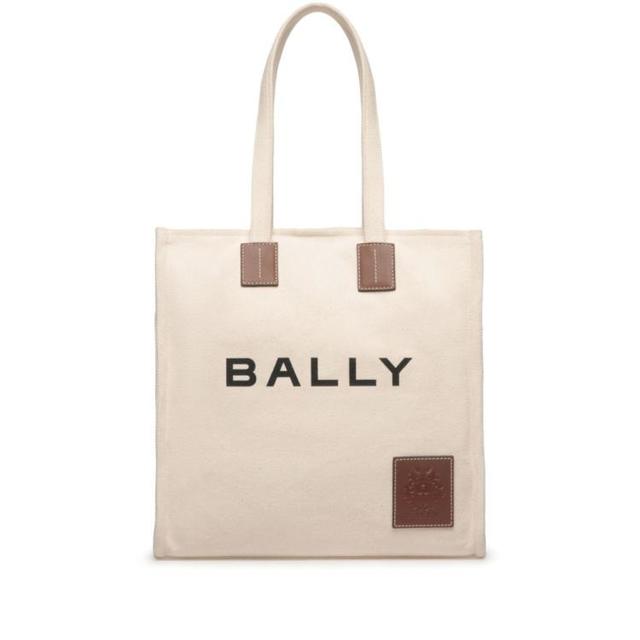 BALLY 时尚简约通勤大容量单肩托特包