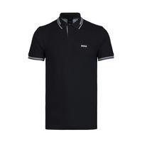 BOSS HUGO BOSS春夏男装百搭翻领短袖男士POLO衫
