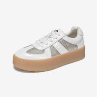 千百度 超值女休闲鞋运动休闲鞋厚底增高板鞋舒适百搭