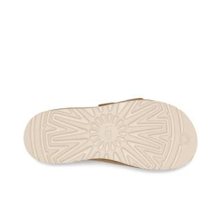 UGG 春秋男士运动平底露趾魔术贴搭扣凉鞋凉拖鞋 1142730沙色