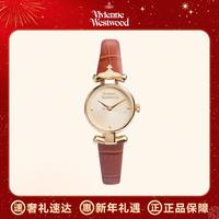 Vivienne Westwood 送礼推荐西太后薇薇安小表盘石英女士手表轻奢高级感