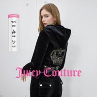 Juicy Couture 外套女烫钻加厚上衣钻光加冕