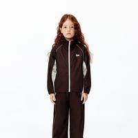 Little MO&CO. 童装春秋装男女童反光条夹克外套宽松上衣