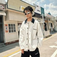 SuaMoment 美式复古 男士工装夹克