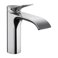 hansgrohe/汉斯格雅 矩形喷淋 面盆龙头 提拉落水 长174mm;宽45mm;高168mm 镀铬银75020007