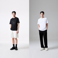  JACK&JONES/杰克琼斯 哥特字母刺绣印花 男士短袖T恤