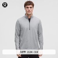 lululemon 芯吸 男士半拉链针织衫