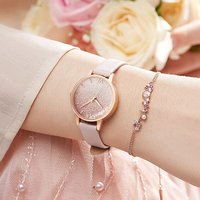 移动端：OLIVIA BURTON 石英女表 浪漫粉色满天星手表 OB16US57