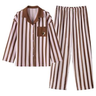  松山棉店 抗静电不粘毛 家居服套装