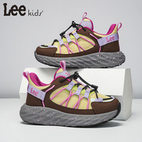 LEE KIDS 防滑 儿童跑步鞋 黄棕 31 【脚长197.5mm】