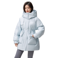  SNOWFLYING/雪中飞 可收腰 女士羽绒服