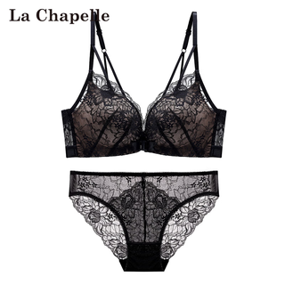  La Chapelle/拉夏贝尔 无钢圈聚拢 女士文胸套装